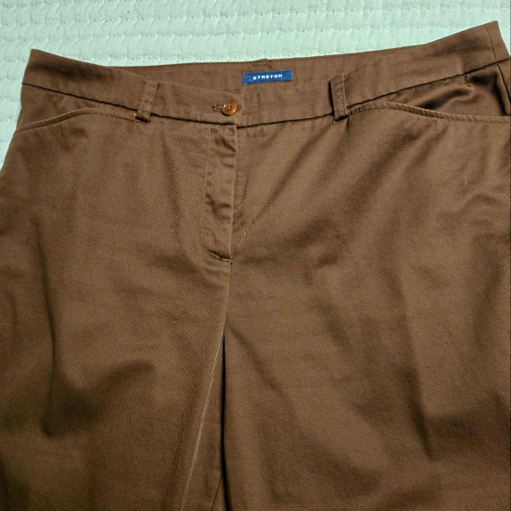 Jones New York Women's Size 16 Chocolate Brown Pants.
